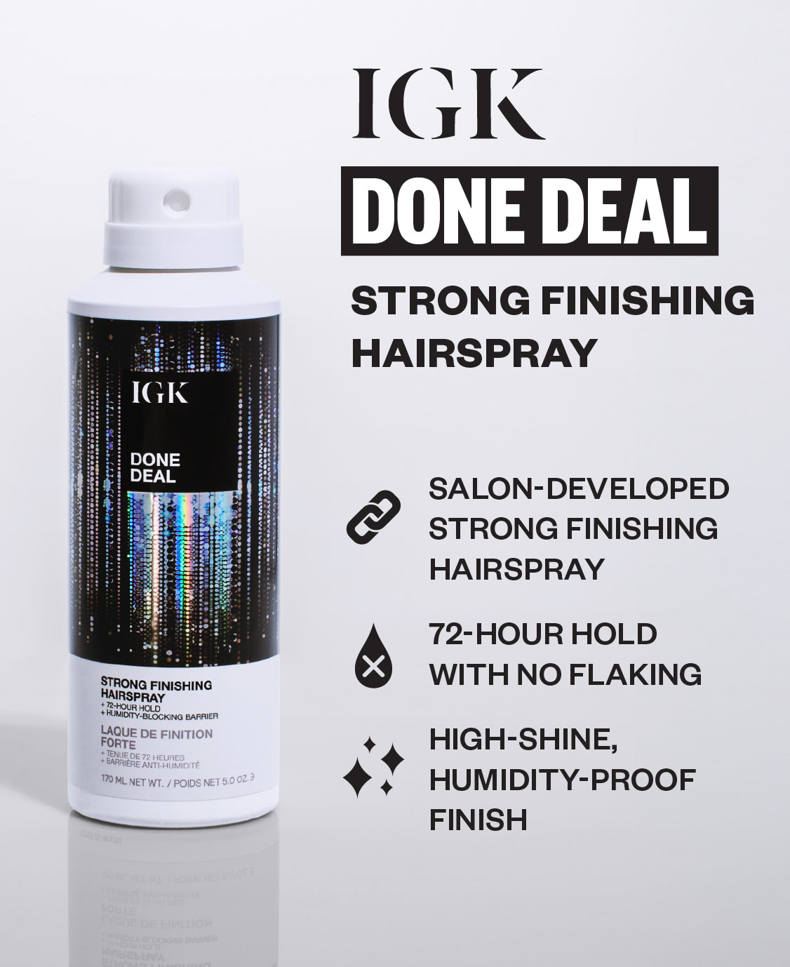 Done Deal Strong Finishing Hairspray