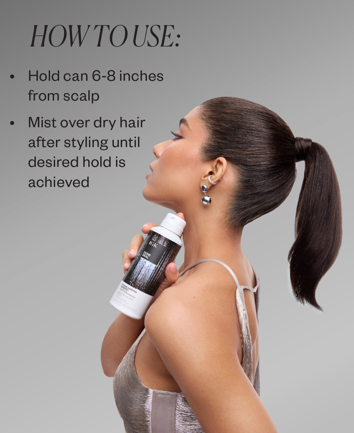 Done Deal Strong Finishing Hairspray