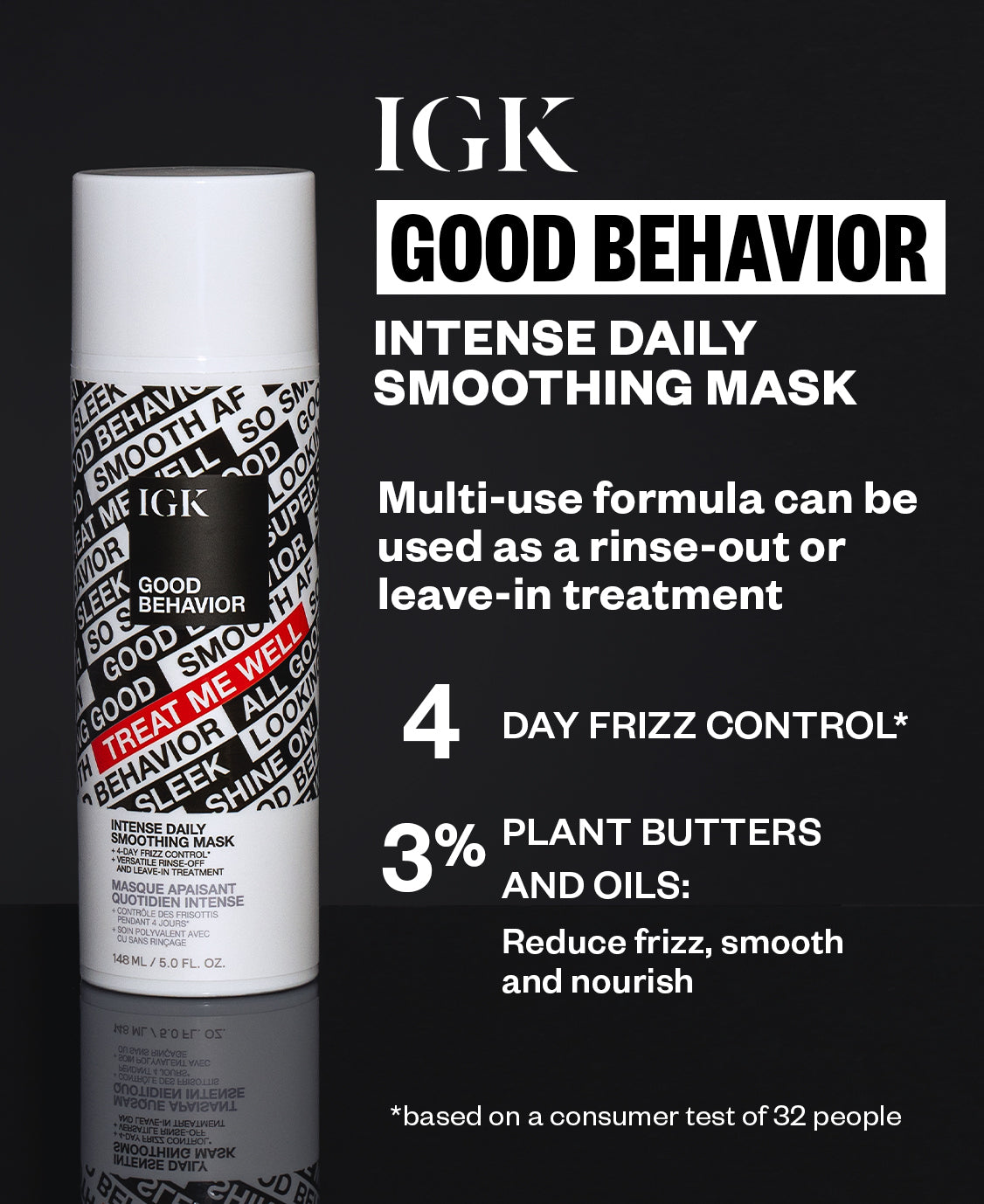 Good Behavior Intense Daily Smoothing Mask