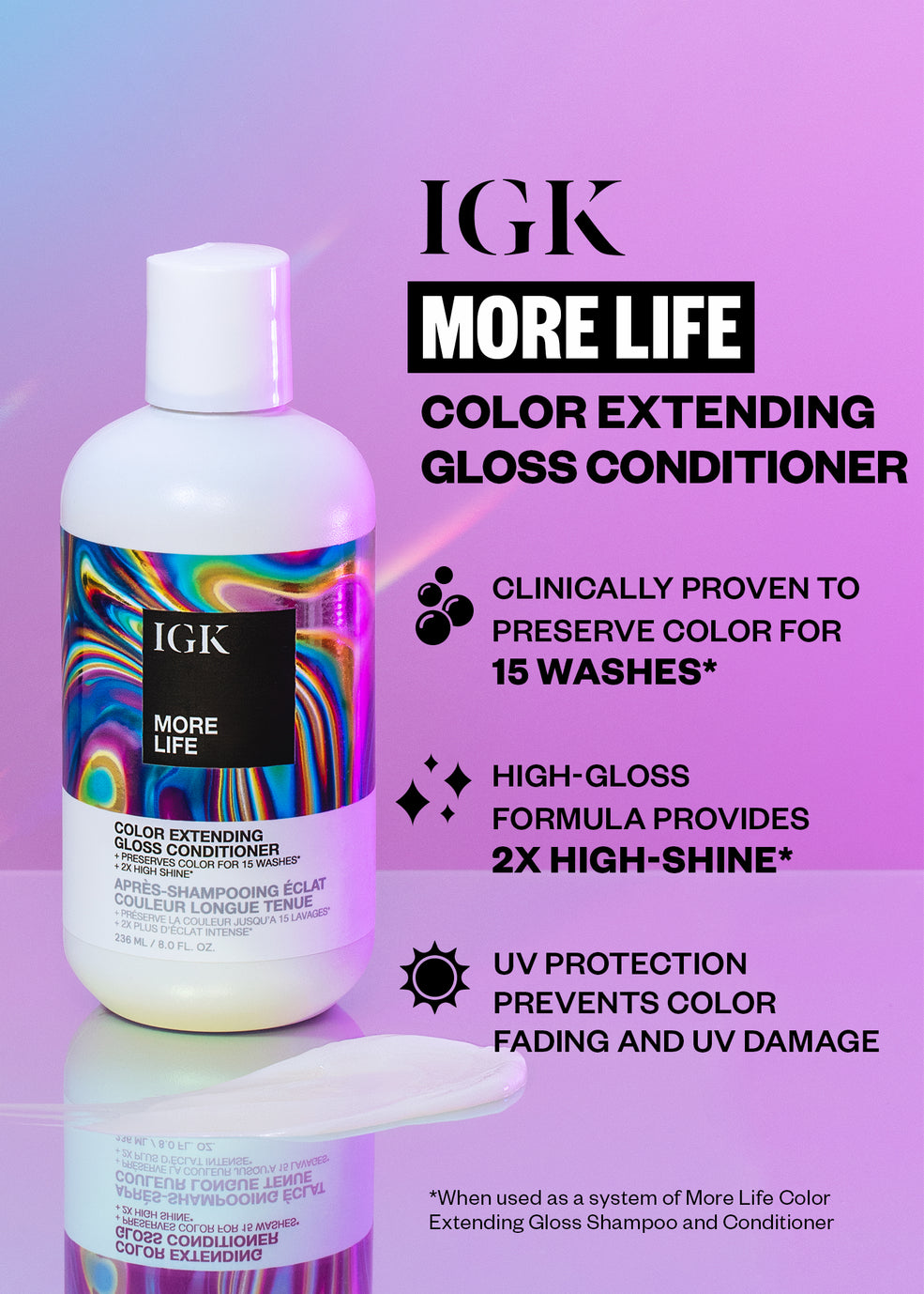 MORE LIFE Color Preserving Conditioner Liter