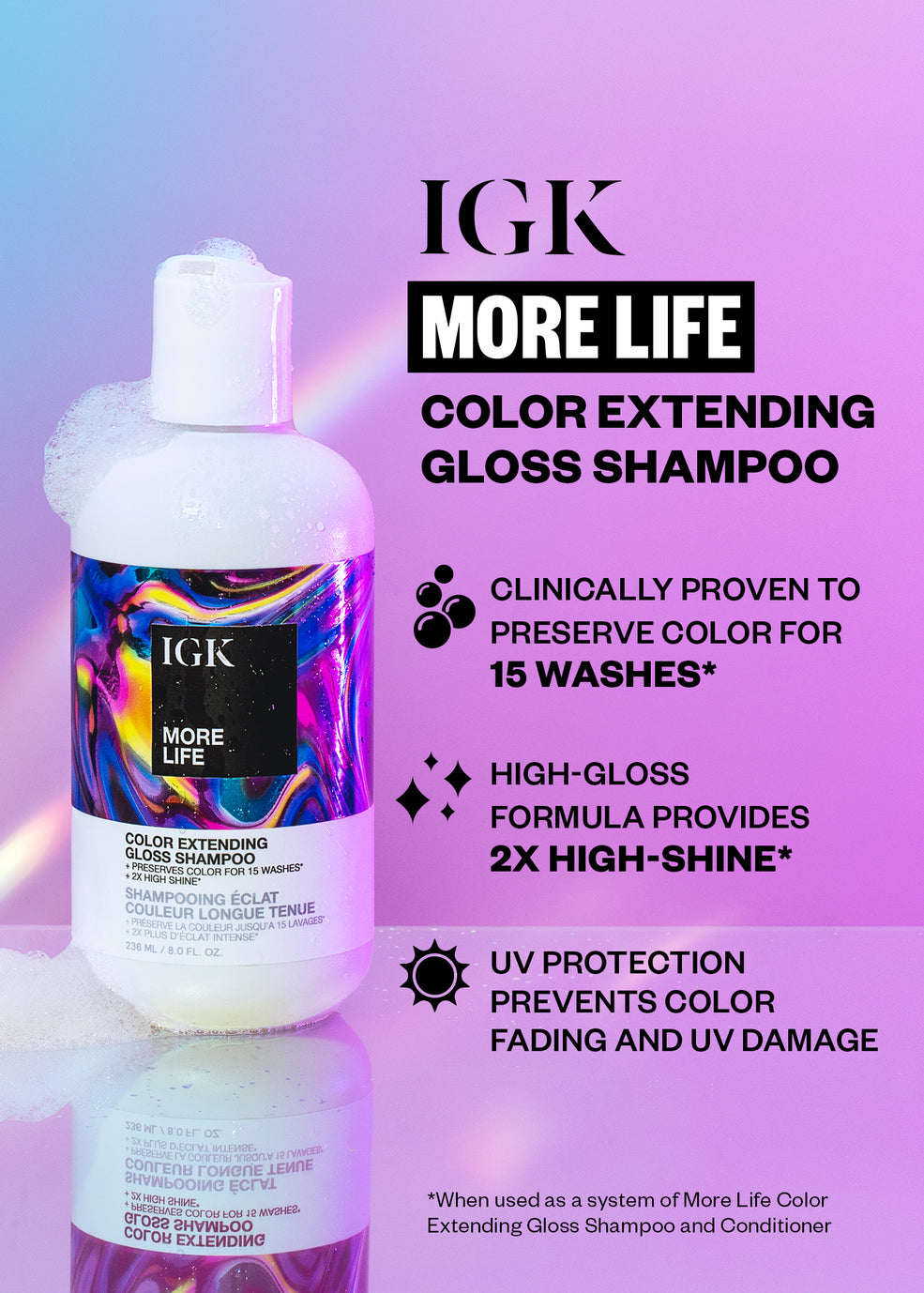 MORE LIFE Color Preserving Shampoo