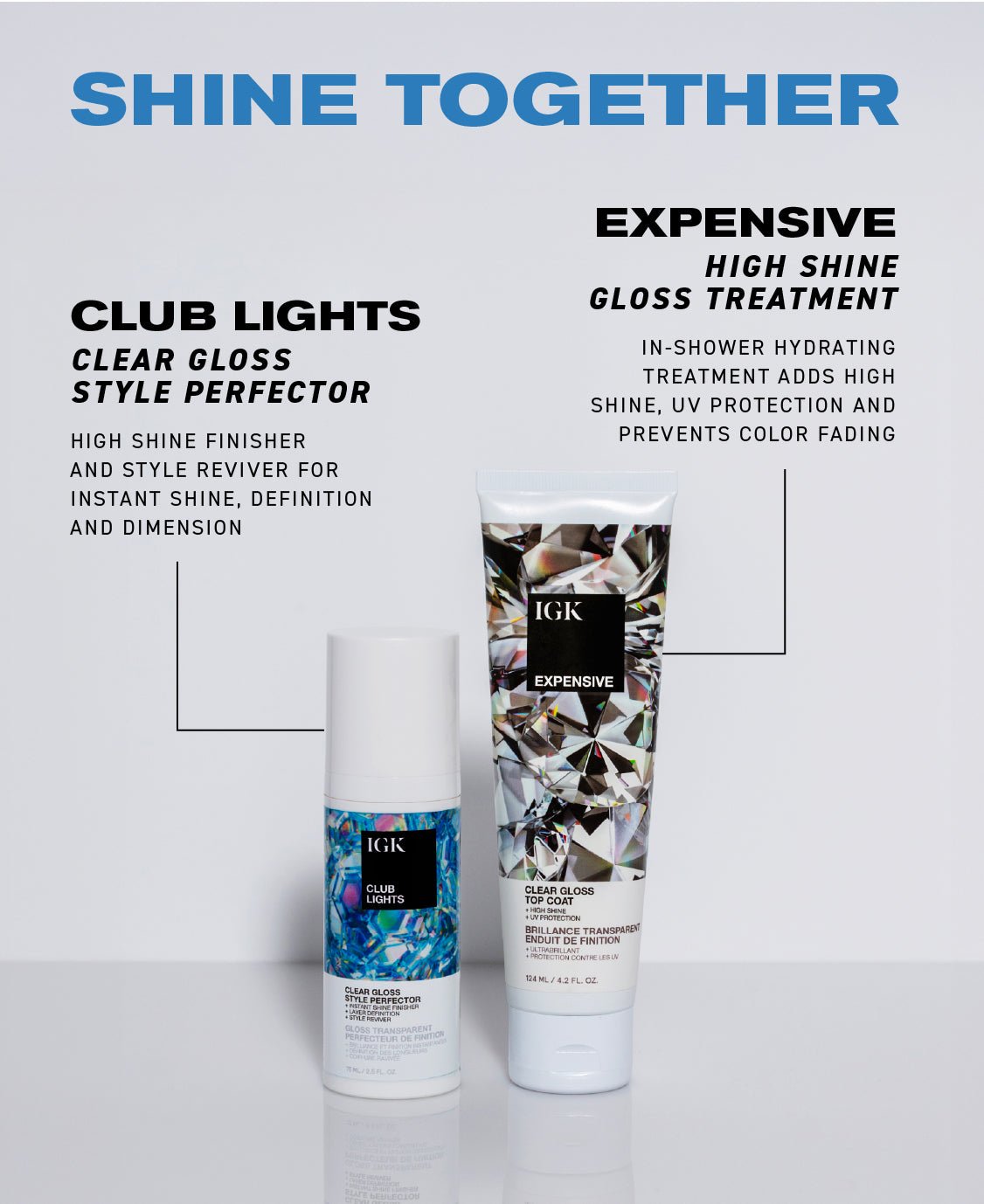 Club Lights Clear Gloss Instant Shine Style Perfector