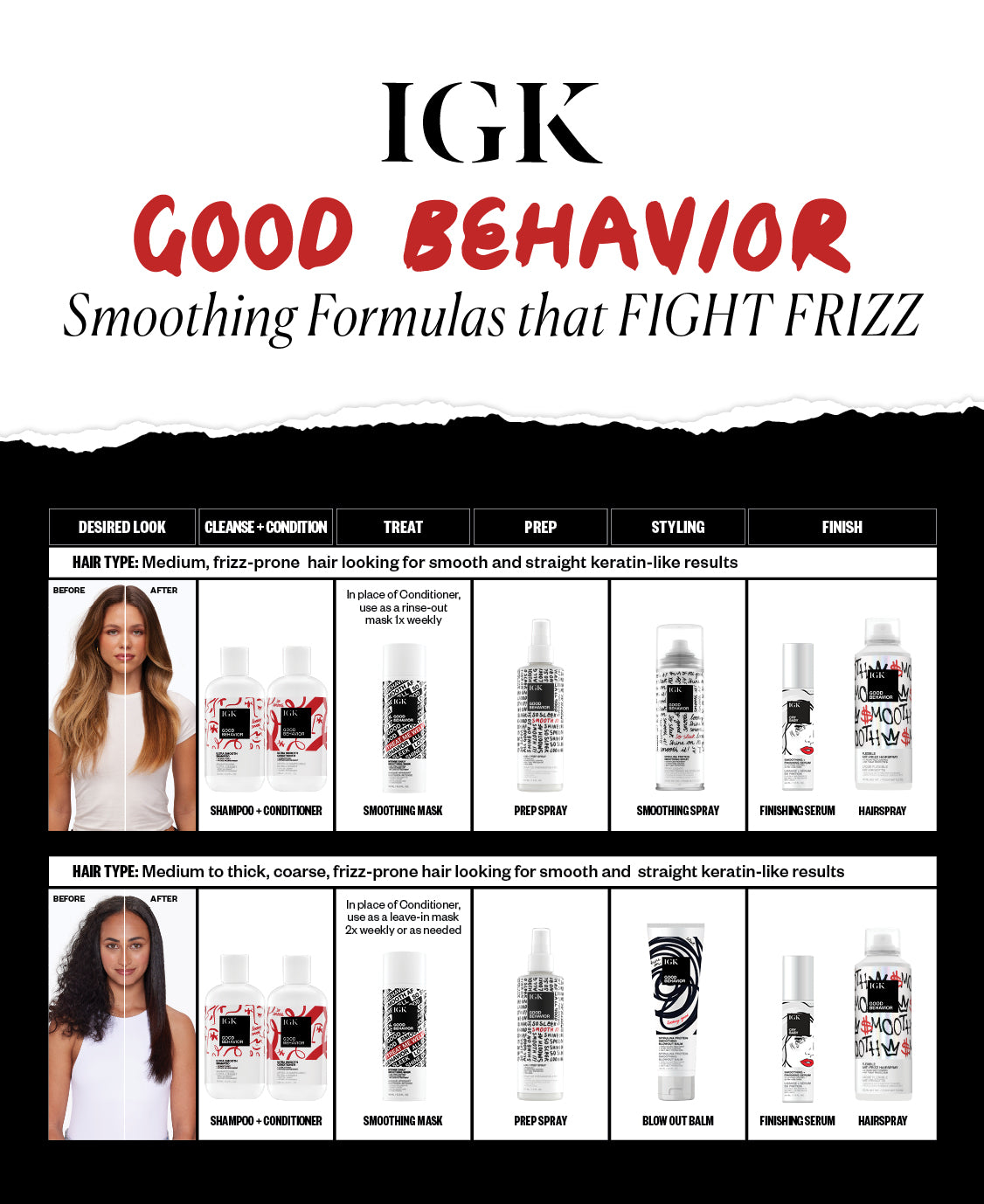 Good Behavior Flexible Anti Frizz Hairspray